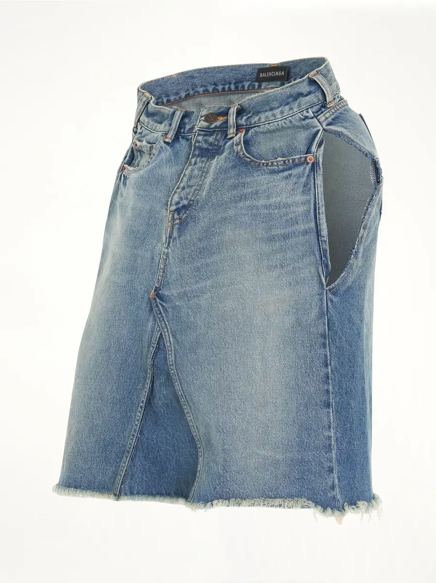 Balenciaga Pants Top in True Blue | Thumbnail 3