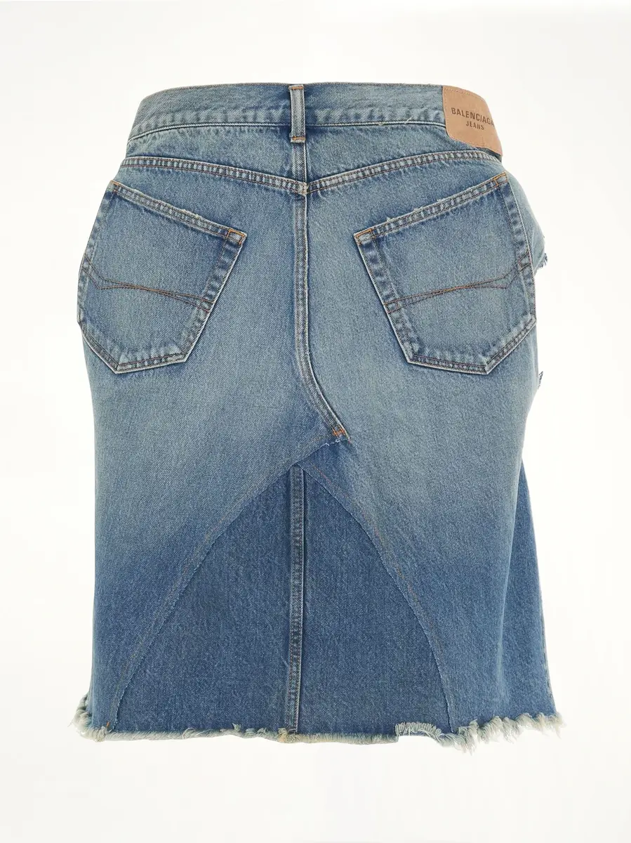 Balenciaga Pants Top in True Blue | Thumbnail 4