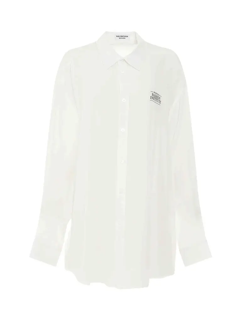 Balenciaga Light Silk Crepe Fluid Blouse | Image 1 Balenciaga Light Silk Crepe Fluid Blouse | Image 1