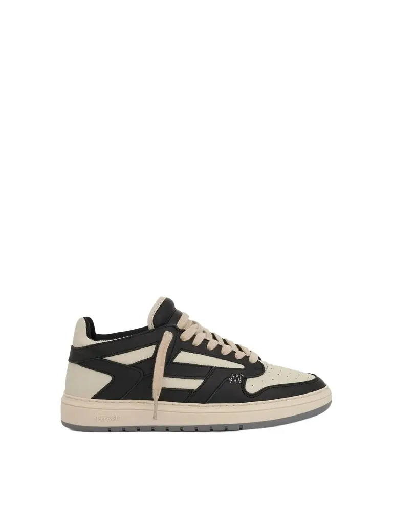 Represent Reptor Low Sneaker in Black/vintage White Black | Image 1 Represent Reptor Low Sneaker in Black/vintage White Black | Image 1