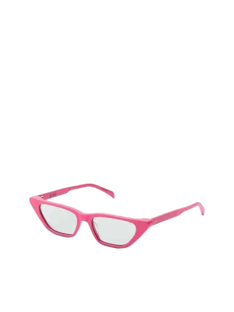 G.O.D Thirty Two Sunglasses With Green Lens in Bonbon