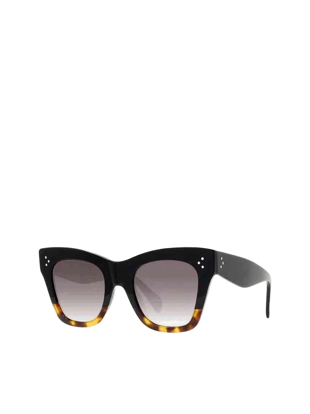 Celine Cl4004in 5005k Cat Eye Sunglasses With Gradient Roviex Lens in Havana