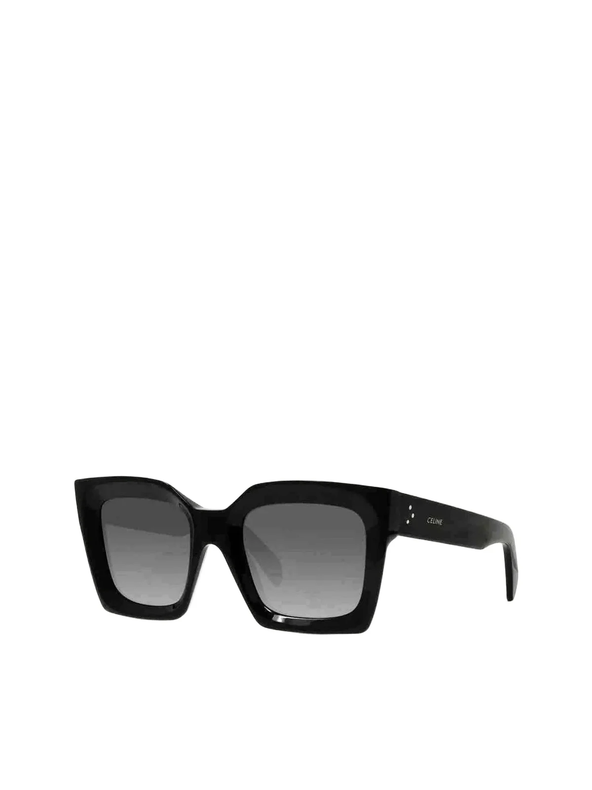 Celine Cl40130i Square Sunglasses With Smoke Polarised Lens