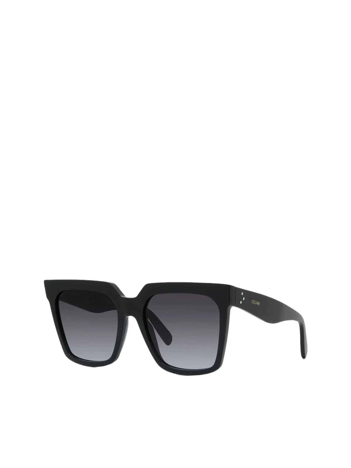 Celine Cl4055in Square Sunglasses With Gradient Smoke Lens
