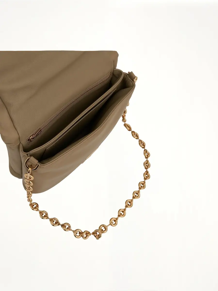 Loewe Puffer Goya Bag in Shiny Nappa Lambskin Clay Green | Thumbnail 6 Loewe Puffer Goya Bag in Shiny Nappa Lambskin Clay Green | Thumbnail 6