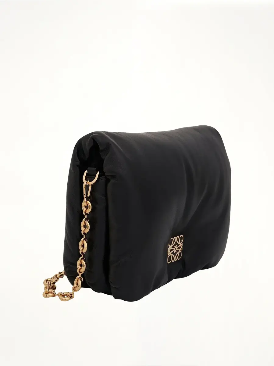 Loewe Puffer Goya Bag in Shiny Nappa Lambskin | Thumbnail 3 Loewe Puffer Goya Bag in Shiny Nappa Lambskin | Thumbnail 3