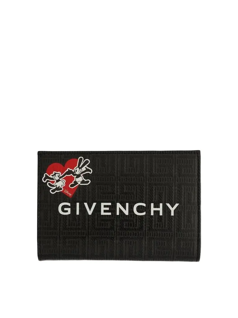 Givenchy Disney Ortensia & Oswald G Cut Bifold Wallet | Image 1 Givenchy Disney Ortensia & Oswald G Cut Bifold Wallet | Image 1