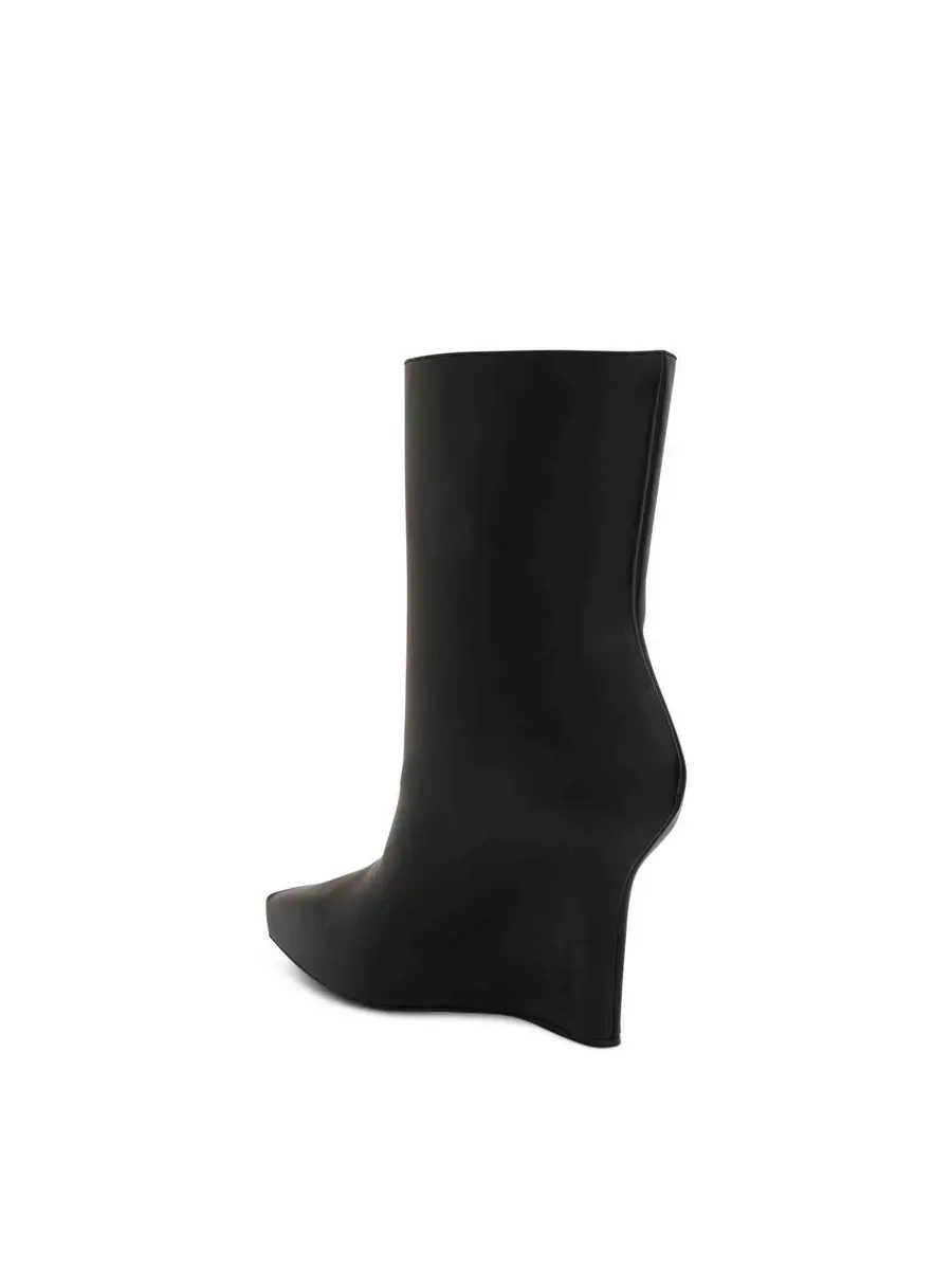 Givenchy G Lock Wedge Low Box Leather Boots | Thumbnail 2