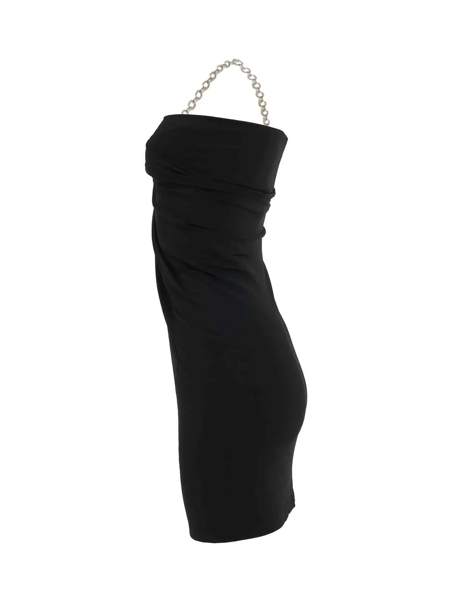 Givenchy Shiny Crepe Jersey Mini Dress | Thumbnail 2