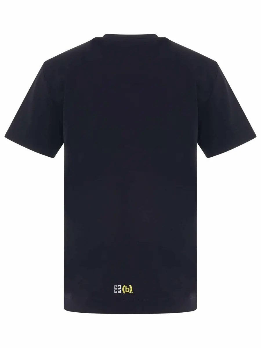 Givenchy Bstroy Circle Logo Slim Fit T-shirt | Thumbnail 4 Givenchy Bstroy Circle Logo Slim Fit T-shirt | Thumbnail 4
