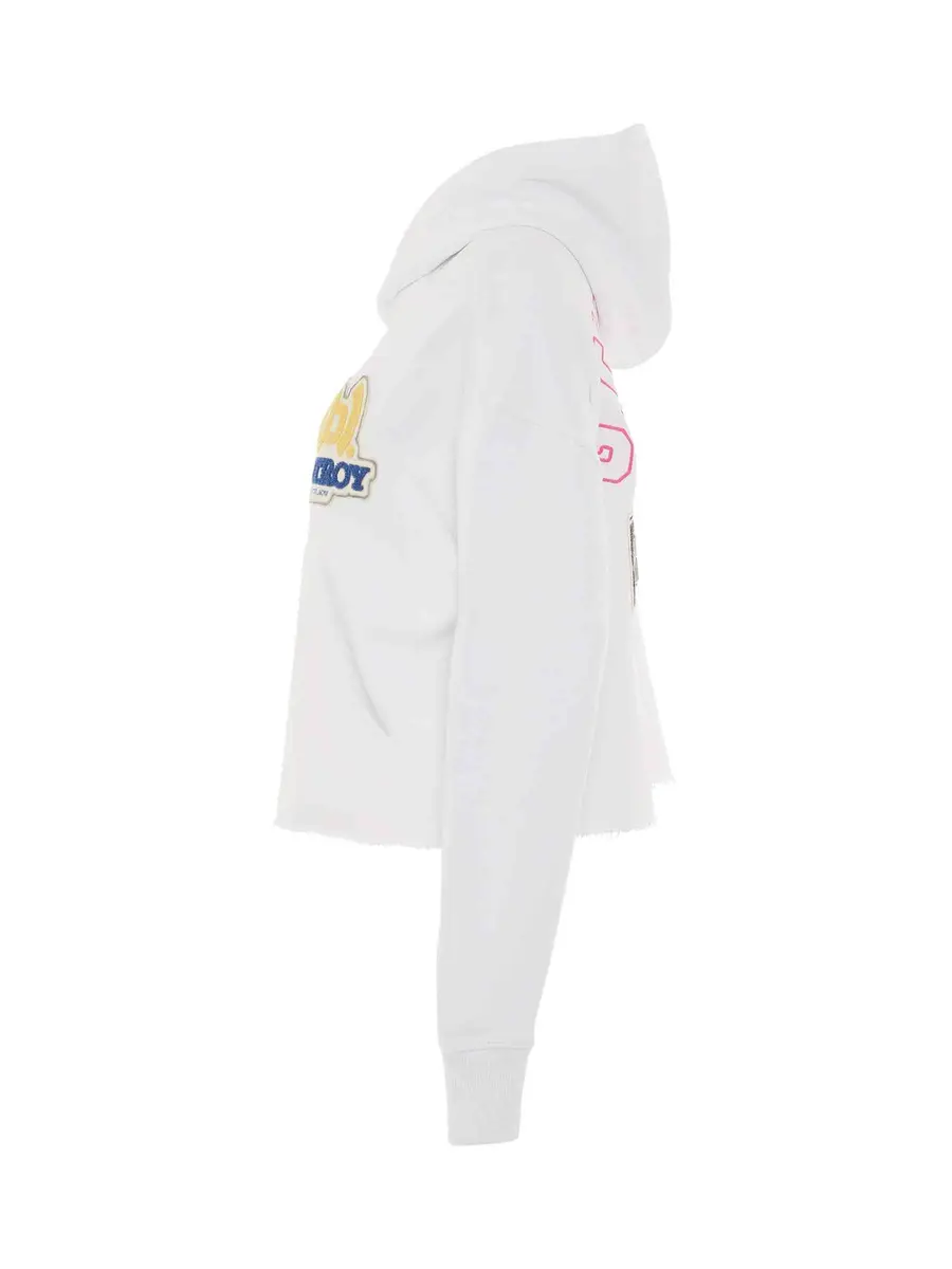 Givenchy Bstroy Embroidered Patch Cropped Hoodie | Thumbnail 2 Givenchy Bstroy Embroidered Patch Cropped Hoodie | Thumbnail 2