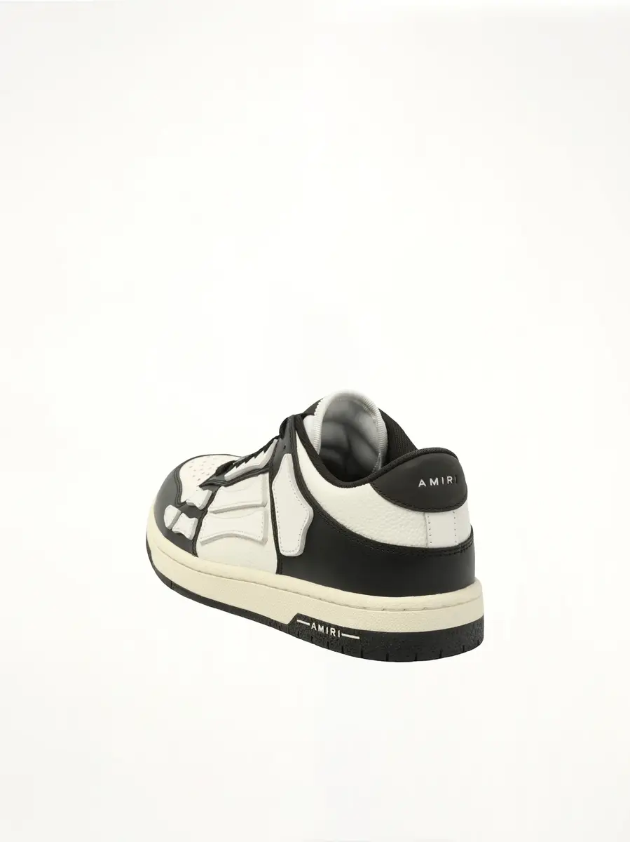 AMIRI Skeleton Top Low Sneaker in Black/white | Thumbnail 2 AMIRI Skeleton Top Low Sneaker in Black/white | Thumbnail 2