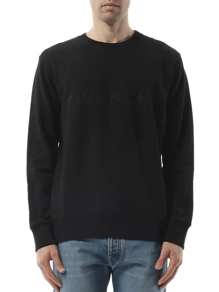 Givenchy 4G Archetype Spray Sweatshirt in Black/white | Image 1 Givenchy 4G Archetype Spray Sweatshirt in Black/white | Image 1