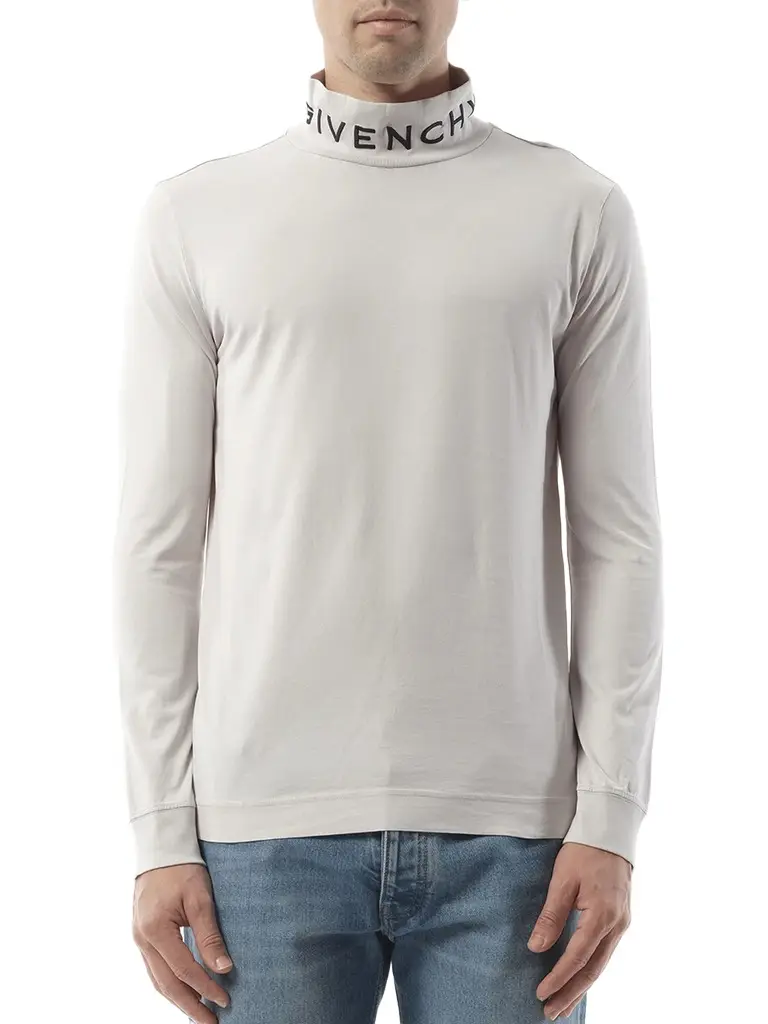 Givenchy Faded Logo Dyed Long Sleeve T-shirt | Image 1 Givenchy Faded Logo Dyed Long Sleeve T-shirt | Image 1