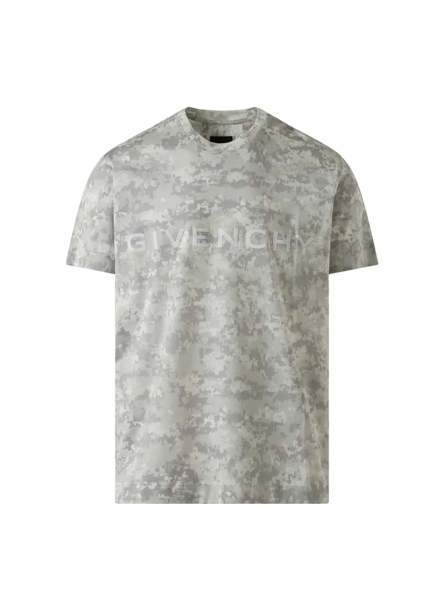 Givenchy Camo All Over T-shirt in Pearl Grey | Thumbnail 3 Givenchy Camo All Over T-shirt in Pearl Grey | Thumbnail 3