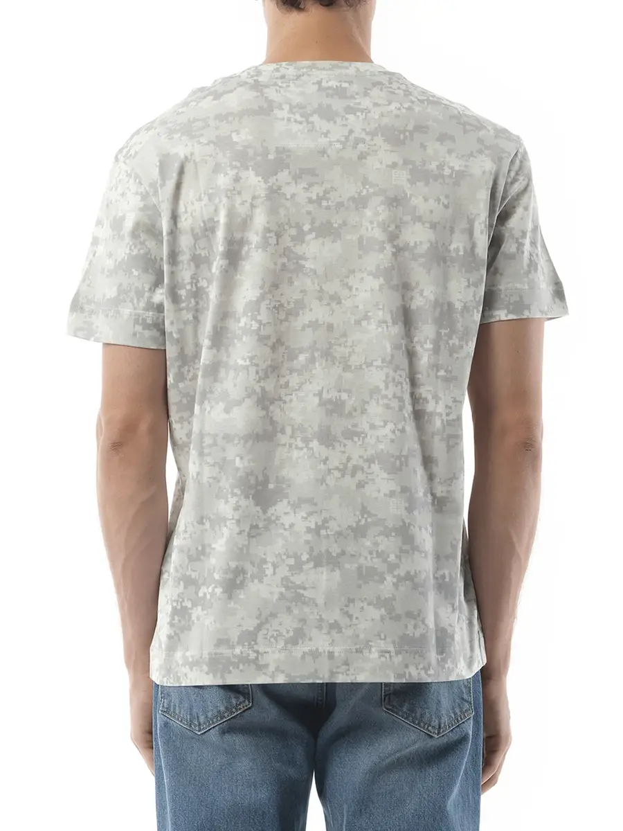 Givenchy Camo All Over T-shirt in Pearl Grey | Thumbnail 6 Givenchy Camo All Over T-shirt in Pearl Grey | Thumbnail 6
