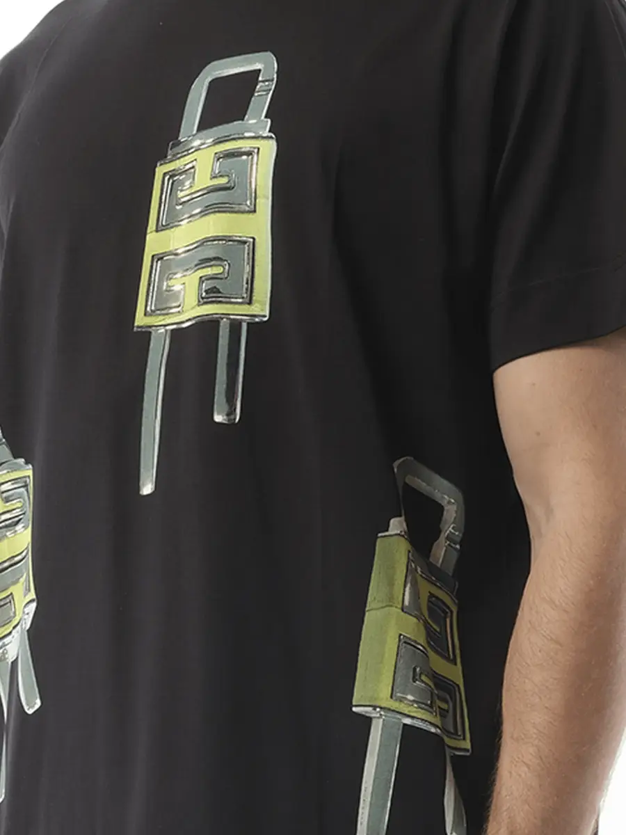 Givenchy U-lock Print T-shirt | Thumbnail 2 Givenchy U-lock Print T-shirt | Thumbnail 2