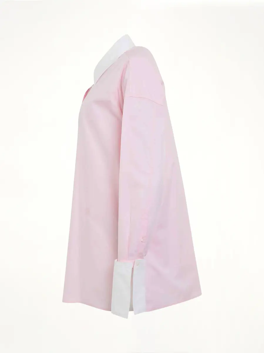 Loewe Deconstructed Cotton Shirt in Chalk | Thumbnail 2 Loewe Deconstructed Cotton Shirt in Chalk | Thumbnail 2