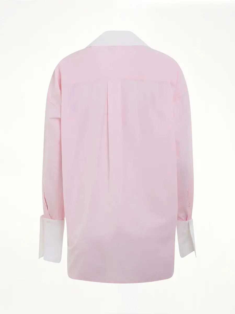 Loewe Deconstructed Cotton Shirt in Chalk | Thumbnail 4 Loewe Deconstructed Cotton Shirt in Chalk | Thumbnail 4