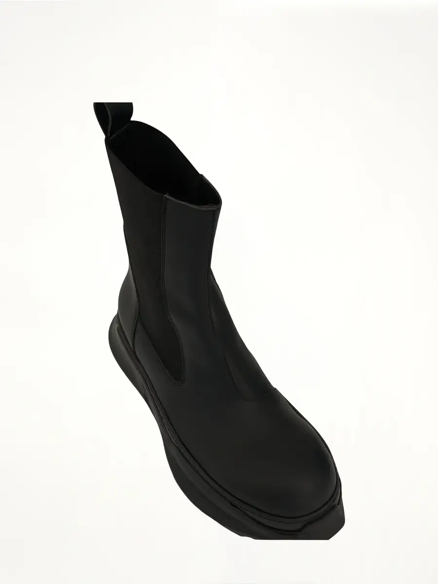 RICK OWENS DRKSHDW Drkshdw Woven Beatle Abstract Boots | Thumbnail 4 RICK OWENS DRKSHDW Drkshdw Woven Beatle Abstract Boots | Thumbnail 4