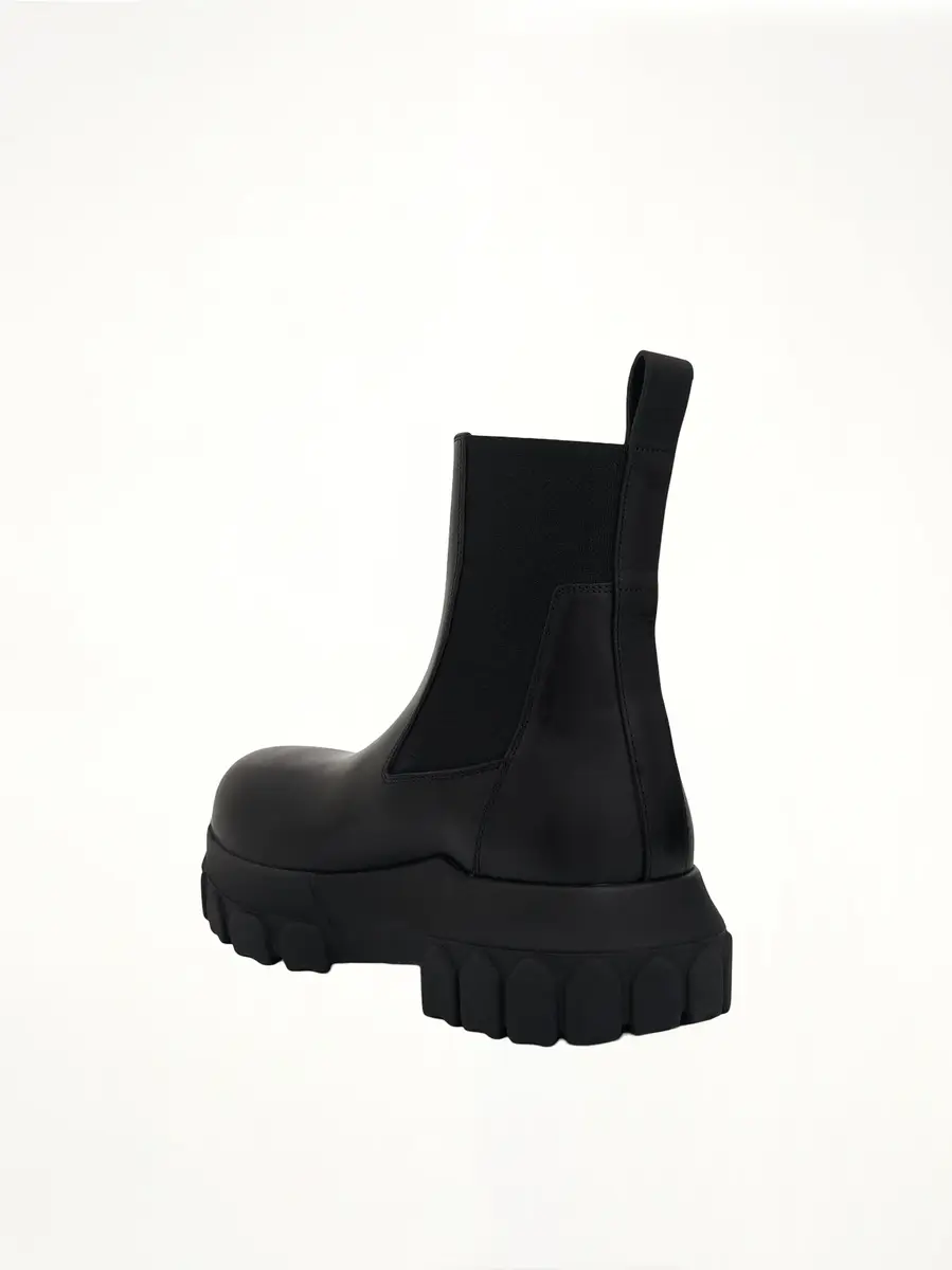 Rick Owens Beatle Bozo Tractor Leather Boots | Thumbnail 4 Rick Owens Beatle Bozo Tractor Leather Boots | Thumbnail 4