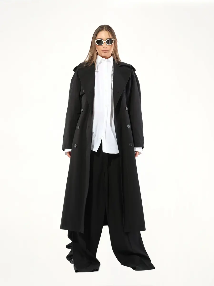 Balenciaga Hourglass Trench Coat | Thumbnail 3