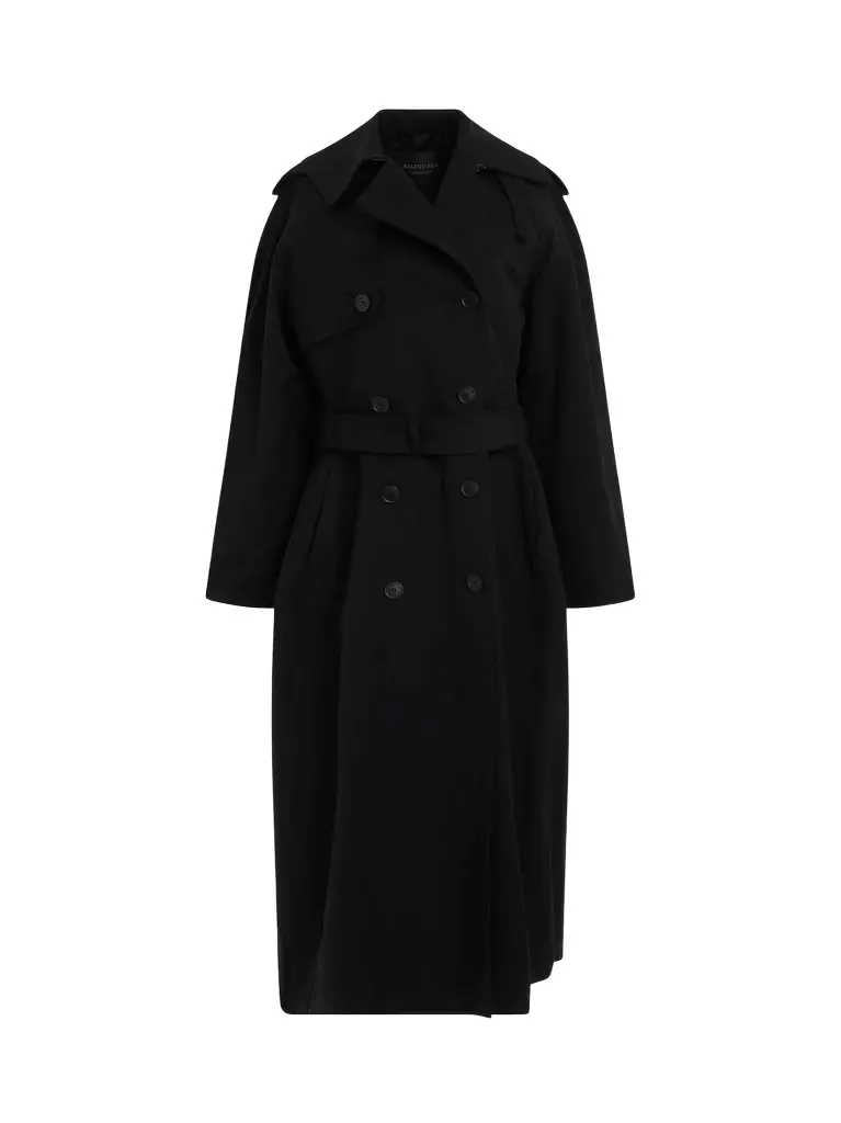Balenciaga Hourglass Trench Coat | Image 1 Balenciaga Hourglass Trench Coat | Image 1