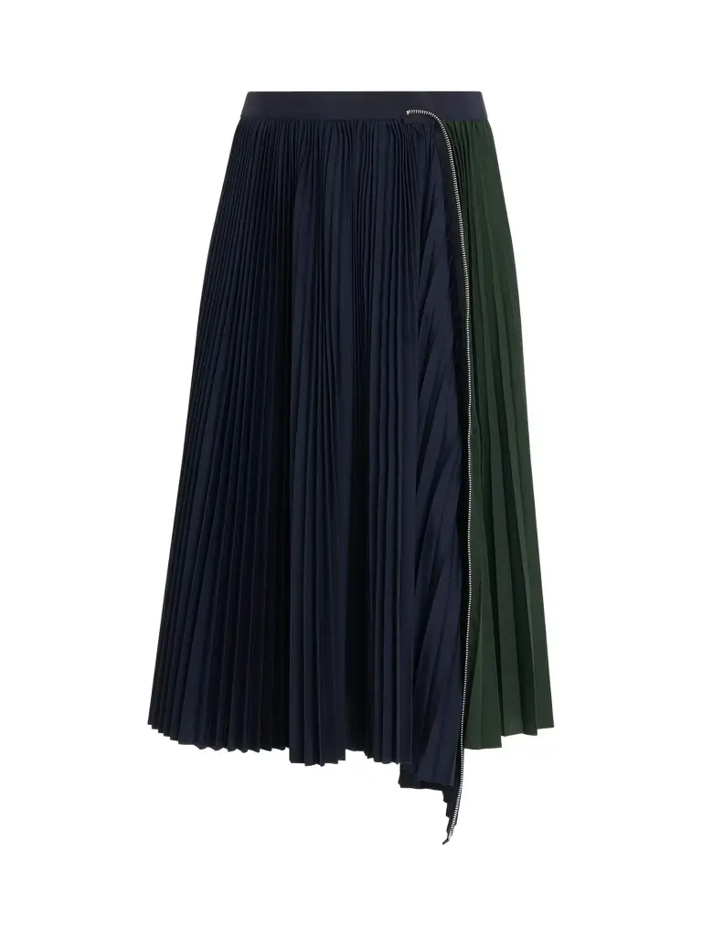 Sacai Cotton Zipper Skirt | Image 1 Sacai Cotton Zipper Skirt | Image 1
