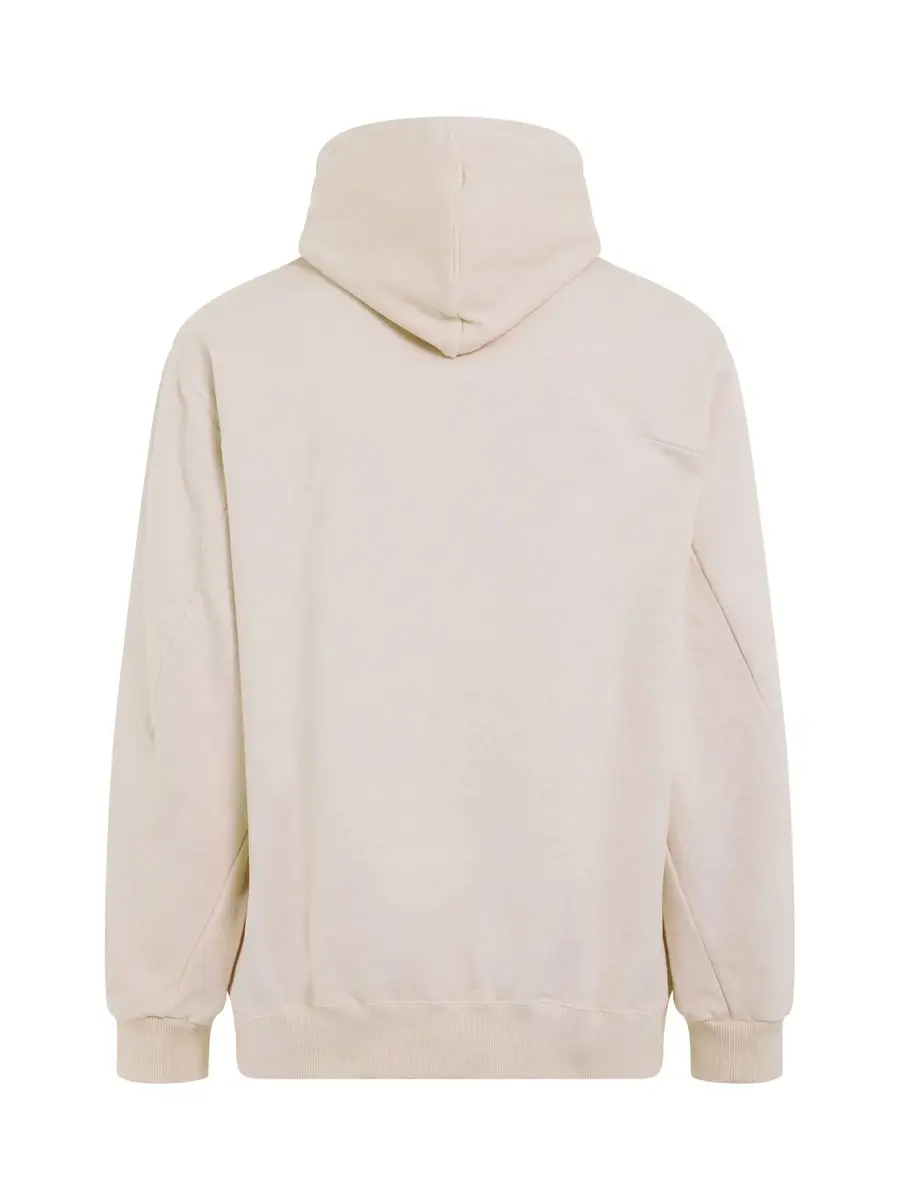 DOUBLET Rust Embroidery Hoodie in Ivory | Thumbnail 4