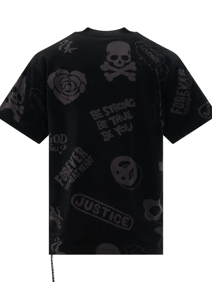 MASTERMIND JAPAN Embroidery Logo Boxy Fit Baseball T-shirt | Thumbnail 4 MASTERMIND JAPAN Embroidery Logo Boxy Fit Baseball T-shirt | Thumbnail 4