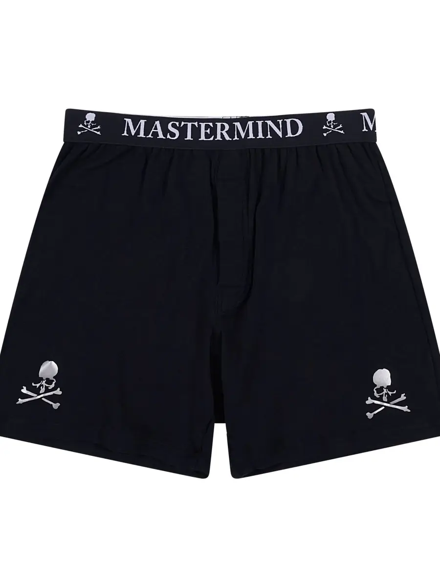 MASTERMIND Logo And Skull Trunk Shorts Set | Image 1 MASTERMIND Logo And Skull Trunk Shorts Set | Image 1