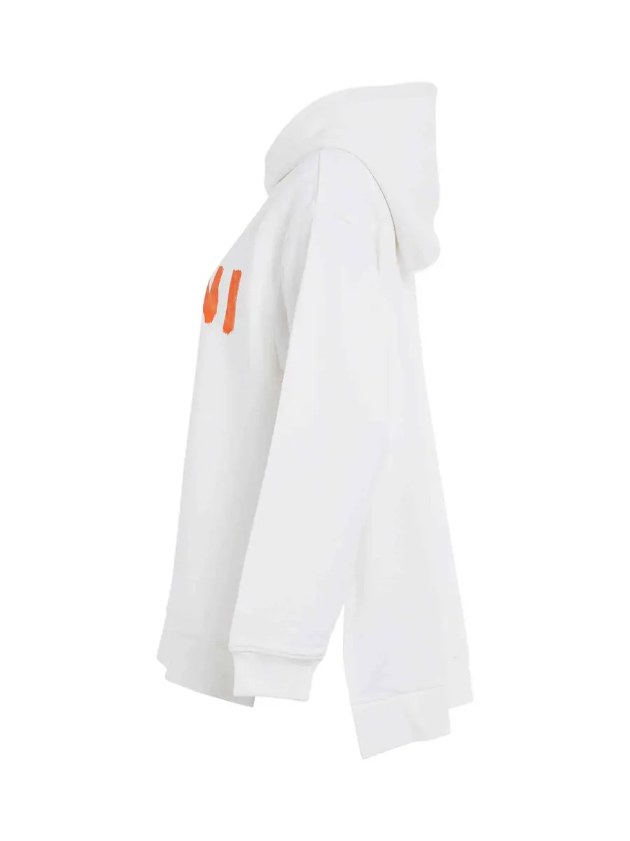 Marni Logo Print Hoodie | Thumbnail 2 Marni Logo Print Hoodie | Thumbnail 2
