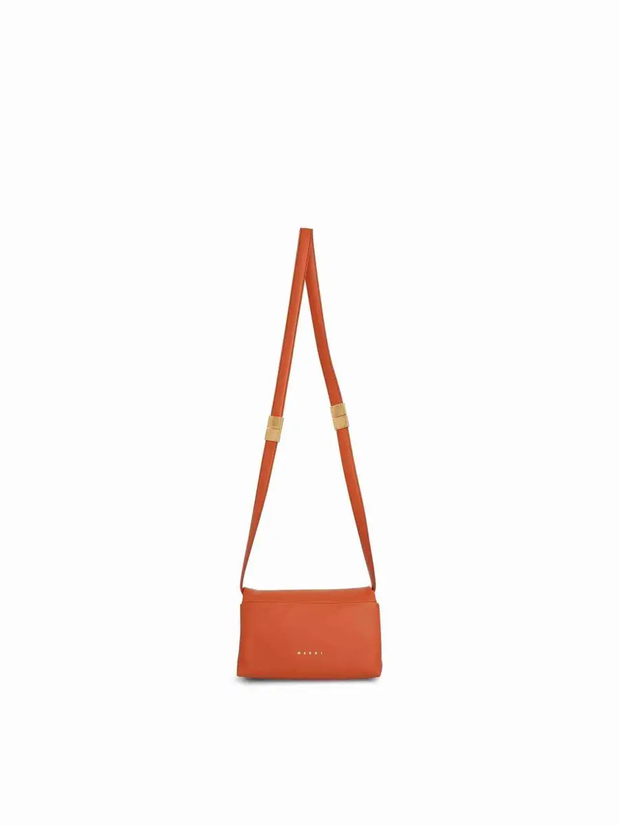 Marni Prisma Small Leather Bag in Chili | Thumbnail 2 Marni Prisma Small Leather Bag in Chili | Thumbnail 2