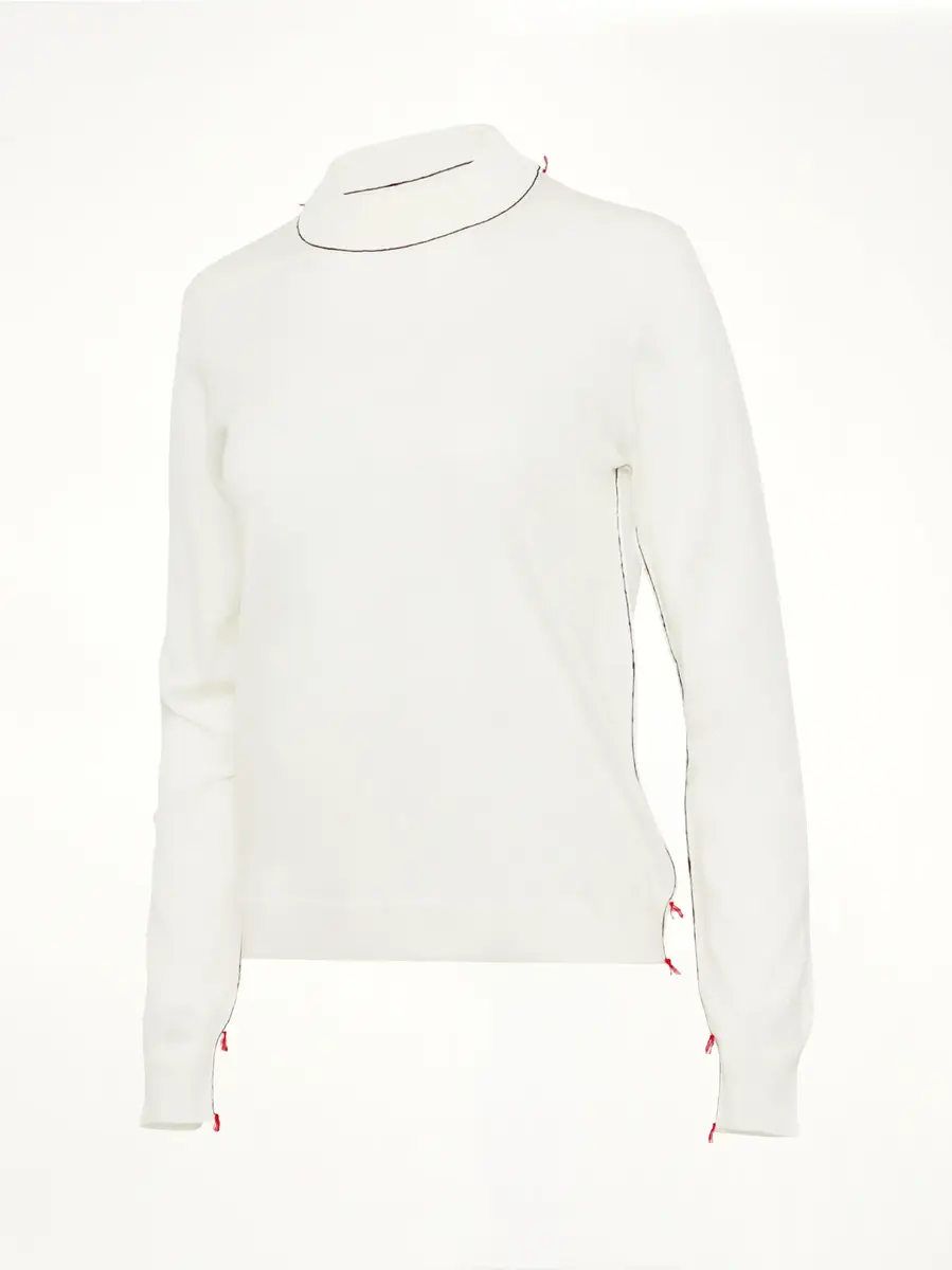 Maison Margiela Work in Progress Sweater Ecru | Thumbnail 2