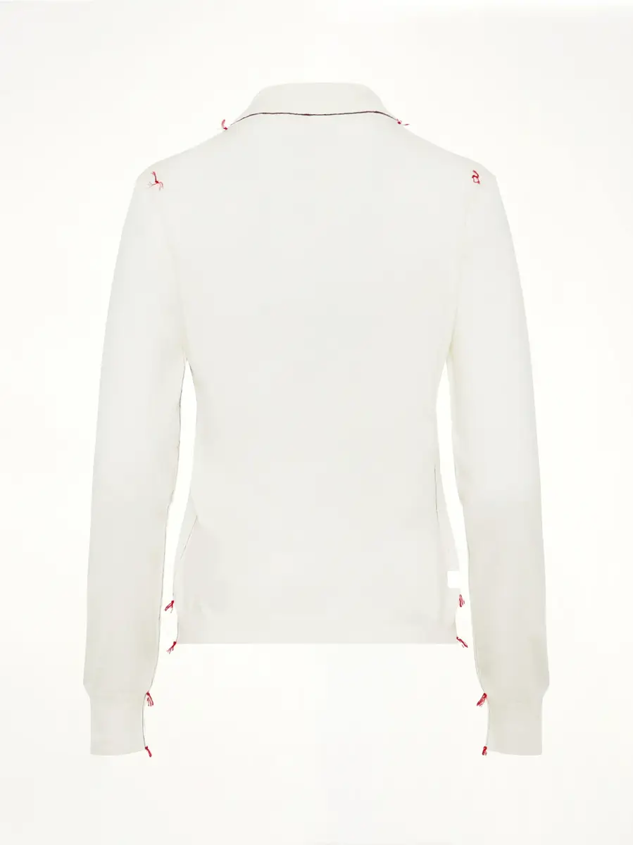 Maison Margiela Work in Progress Sweater Ecru | Thumbnail 4