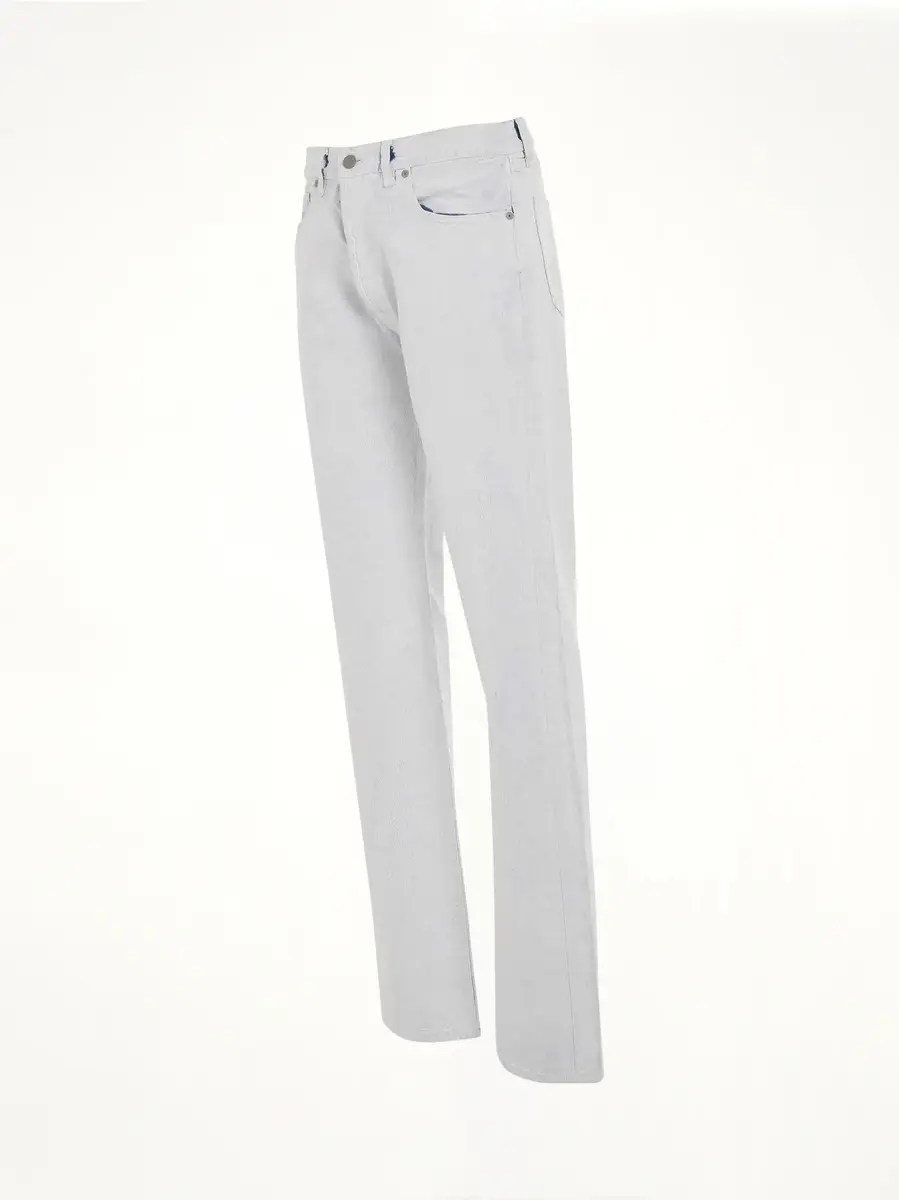 Maison Margiela 5 Pocket Straight Leg Jeans in Ice Blue | Thumbnail 2 Maison Margiela 5 Pocket Straight Leg Jeans in Ice Blue | Thumbnail 2