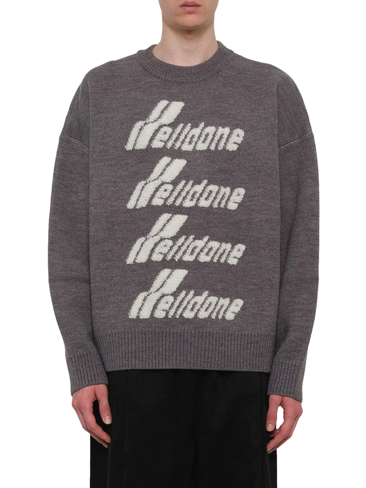 Logo Pile Knit Sweater Logo Pile Knit Sweater