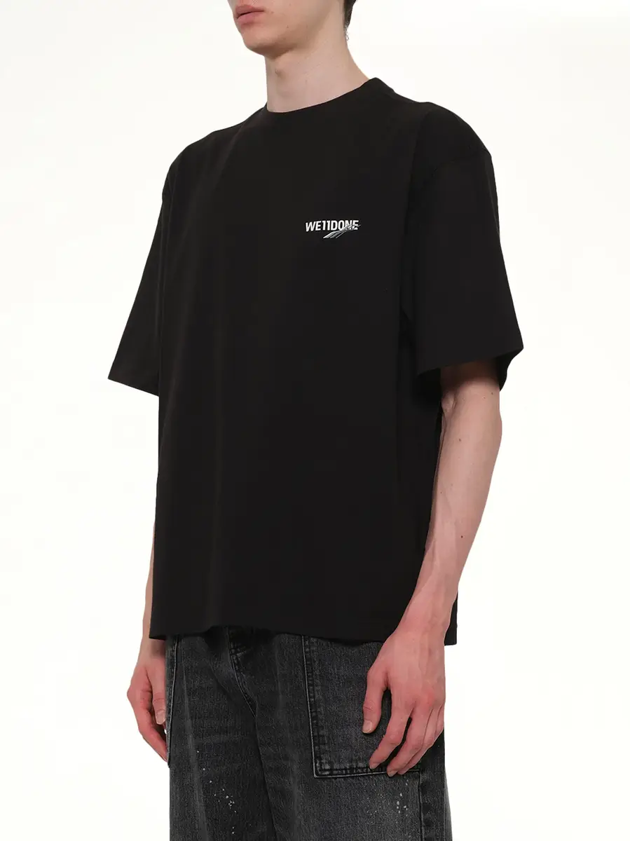 We11Done Wave Logo Short Sleeve T-shirt | Thumbnail 2 We11Done Wave Logo Short Sleeve T-shirt | Thumbnail 2