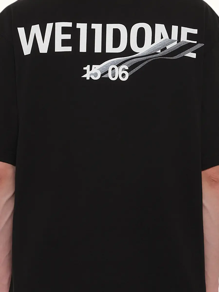 We11Done Wave Logo Short Sleeve T-shirt | Thumbnail 5 We11Done Wave Logo Short Sleeve T-shirt | Thumbnail 5