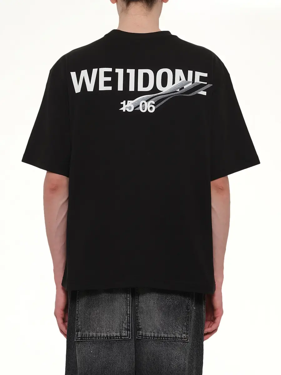 We11Done Wave Logo Short Sleeve T-shirt | Thumbnail 6 We11Done Wave Logo Short Sleeve T-shirt | Thumbnail 6