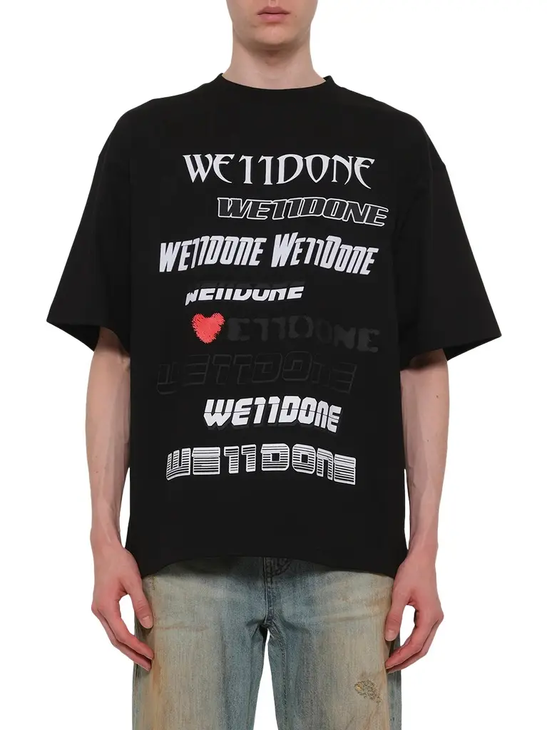 We11Done Love Logo T-shirt