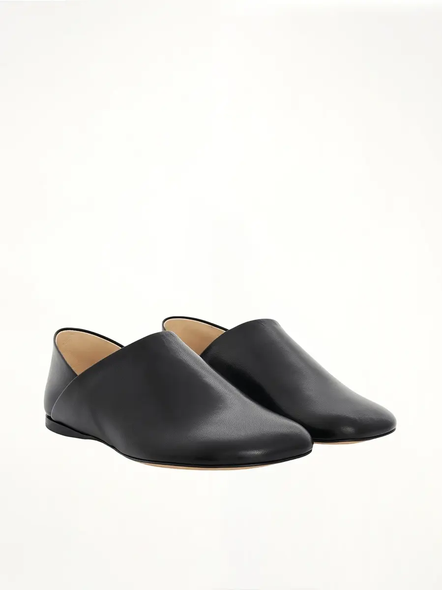 Loewe Toy Slipper in Goatskin Black | Thumbnail 3 Loewe Toy Slipper in Goatskin Black | Thumbnail 3
