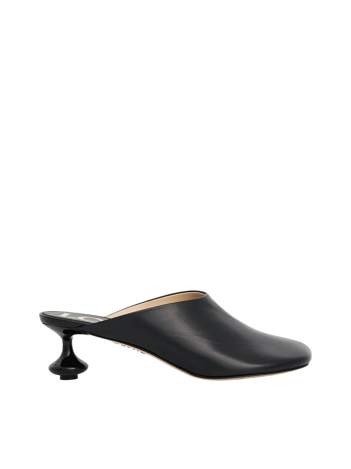 Loewe Toy Mule in Goatskin Black