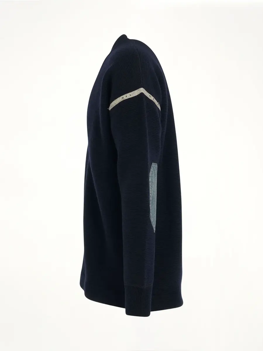 Maison Margiela Elbow Patch Cardigan | Thumbnail 2 Maison Margiela Elbow Patch Cardigan | Thumbnail 2