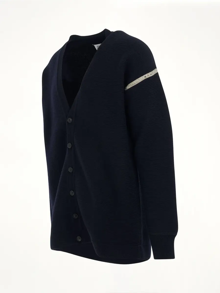 Maison Margiela Elbow Patch Cardigan | Thumbnail 3 Maison Margiela Elbow Patch Cardigan | Thumbnail 3