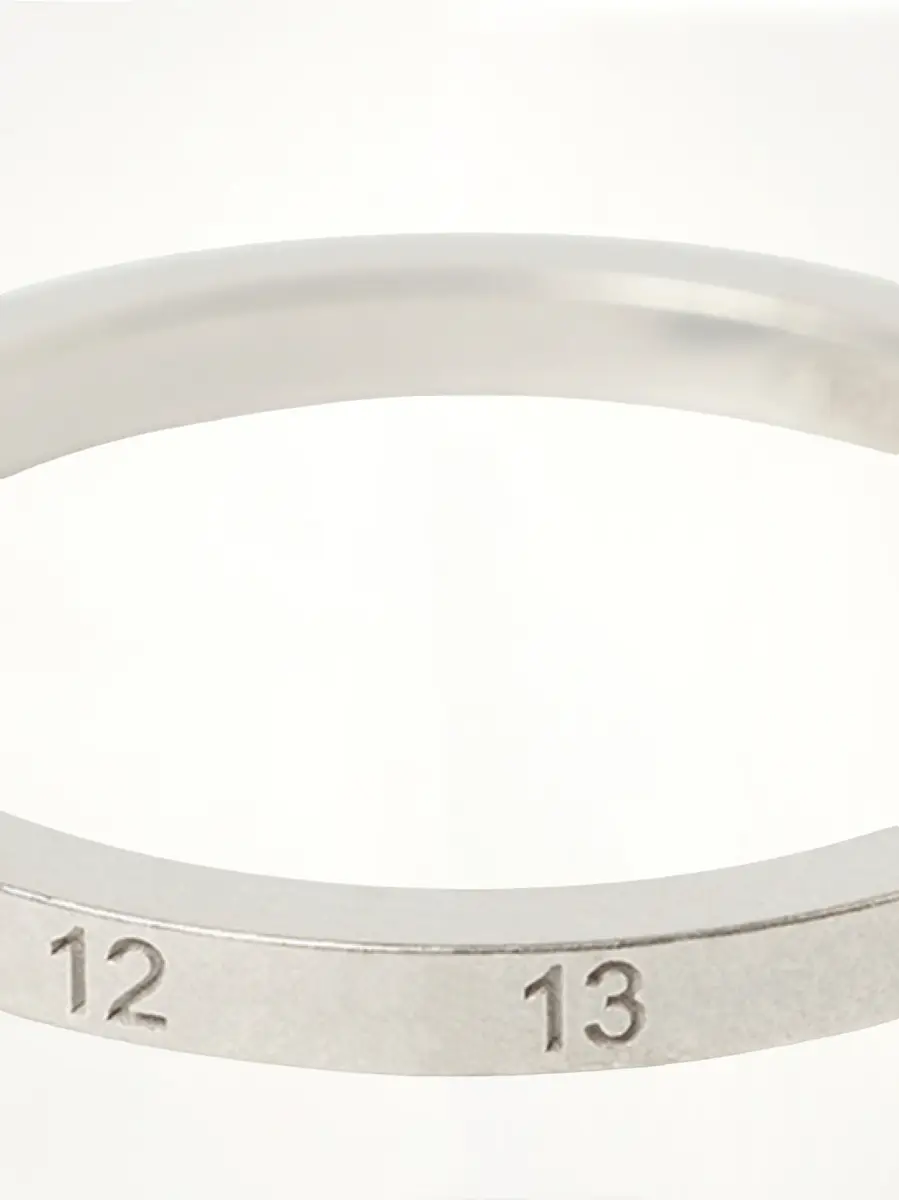 Maison Margiela Numerical 2mm Rings | Thumbnail 2 Maison Margiela Numerical 2mm Rings | Thumbnail 2