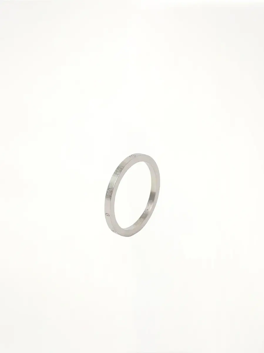 Maison Margiela Numerical 2mm Rings | Thumbnail 3 Maison Margiela Numerical 2mm Rings | Thumbnail 3