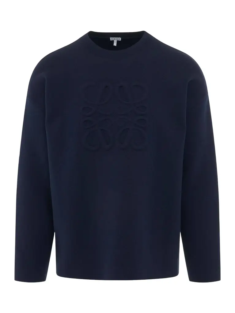 Loewe Debossed Anagram Sweater | Image 1 Loewe Debossed Anagram Sweater | Image 1