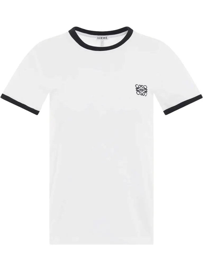 Loewe Anagram T-shirt in White/black | Image 1 Loewe Anagram T-shirt in White/black | Image 1