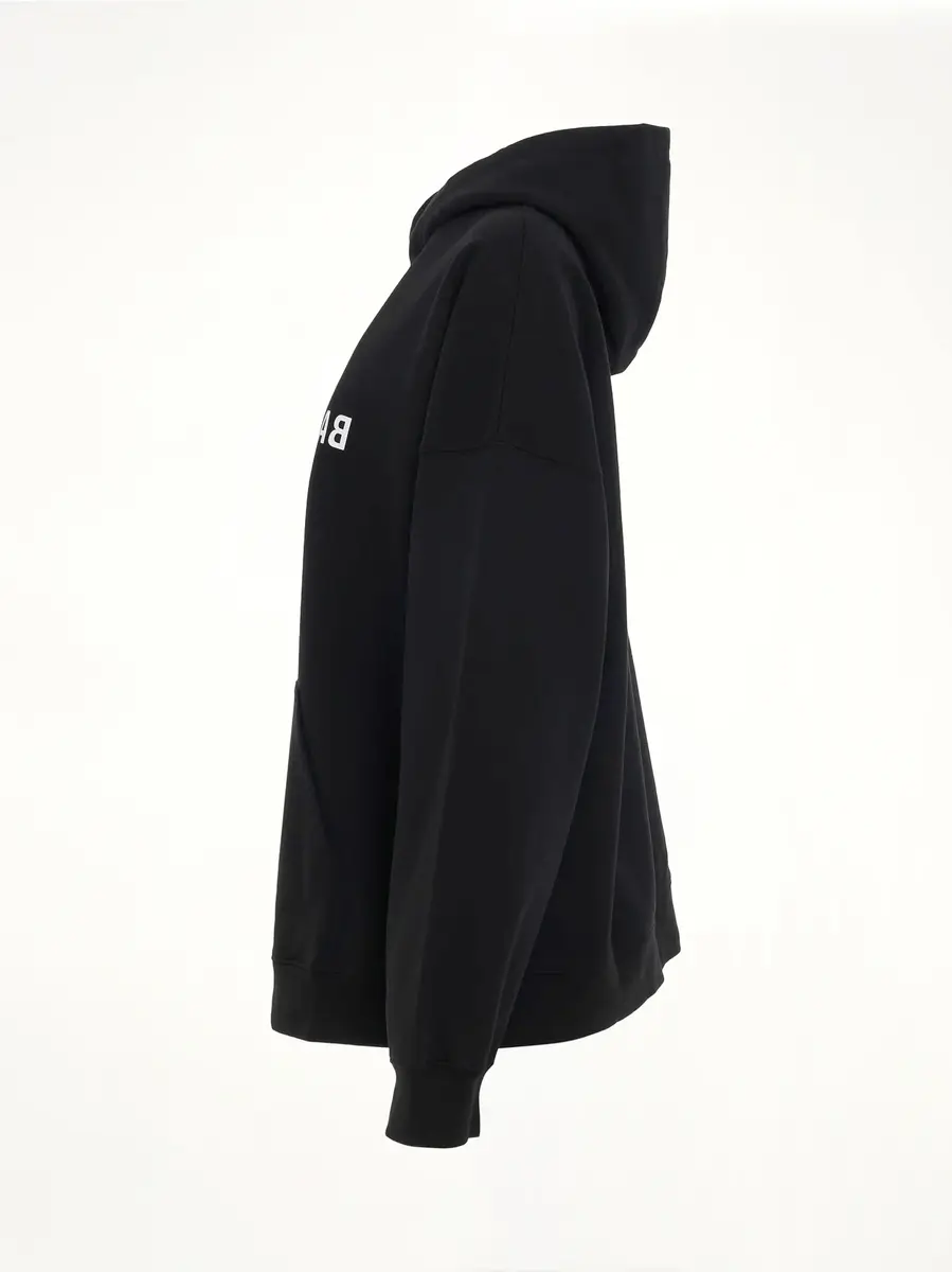 Balenciaga Mirror Print Wide Fit Hoodie | Thumbnail 2 Balenciaga Mirror Print Wide Fit Hoodie | Thumbnail 2